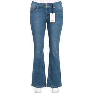 Telepatia Bootcut Jeans Low Rise Stretch Denim Blue Juniors 15/32‎ NWT